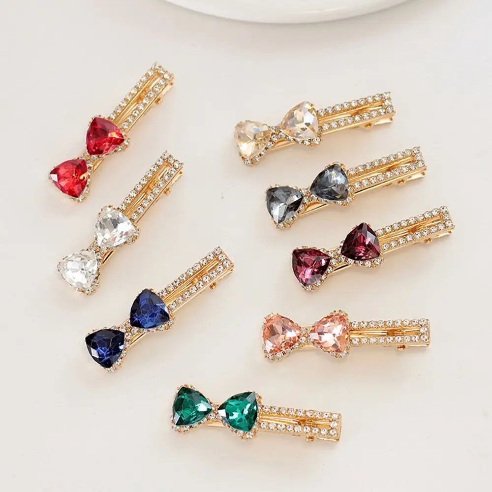 Bangs Clip Y2K Party Gift For Women For Girl Duckbill Clip Korean Style Hairpin Bow Hair Clip Hair Accessories Hair Barrettes lovely sweet rhinestone star alloy girl gift headdress girl y2k hair clip girl bangs clip korea style hairpin women barrettes