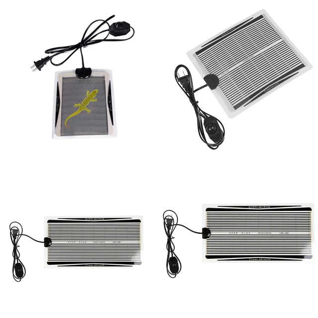 Reptiles Heat Mat With Adjustable Temperature Controller Warm Pad Incubator For Lizard Turtle Snake EU/US Plug 5-35W 3