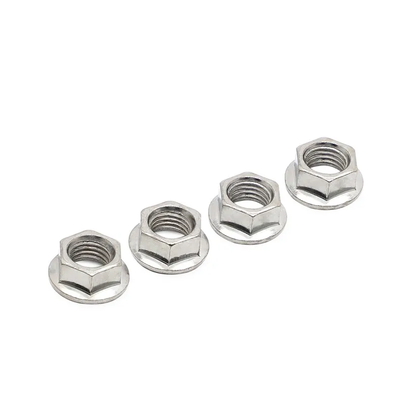 10mm Exhaust Studs & Serrated Nuts M10x1.25 Manifold Flange 4 studs & 4 nuts Fit For Toyota, Nissan Some Honda
