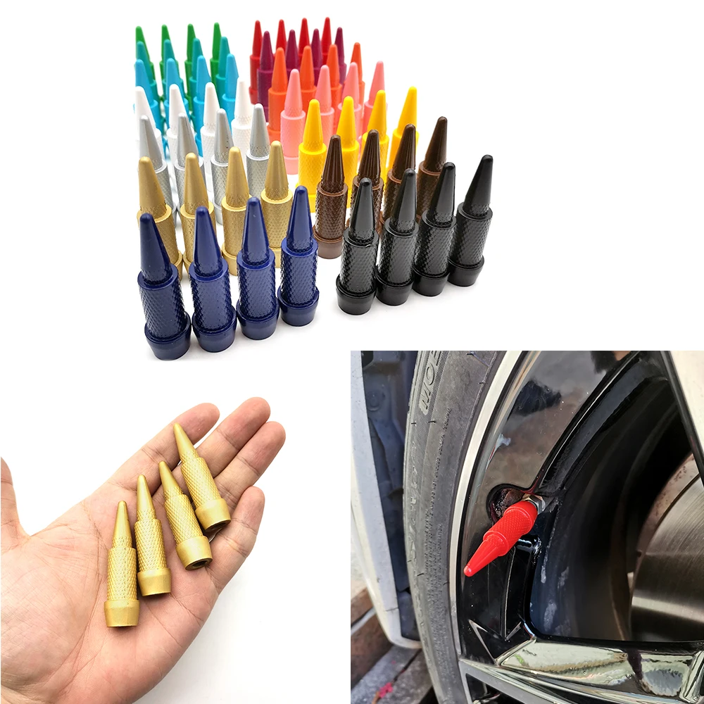 Car Tire Caps, 8 Pcs Glow In The Dark Tire Valve Caps - Foto 12