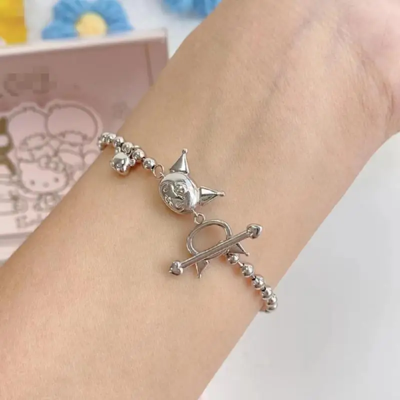 

New Kawaii Hellokittys Kuromis Mymelody Bracelet Cartoon Lovable Student Sweet Birthday Gifts Girlfriend Gifts Toys For Girls