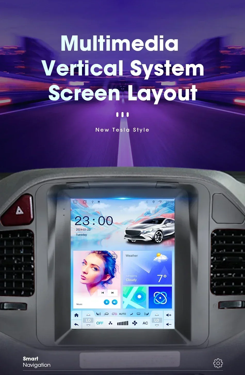 Srnubi Multimedia Stereo Für Mitsubishi Pajero V60 V68 V73 1999-2006 CarPlay Auto Radio Android GPS Navigation 2 DIN kopf Einheit – Detail 3