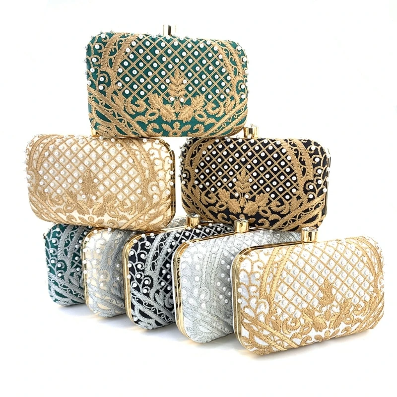 Women Evening Clutch Bag Handbag with Chain Girl Party Shoulder Crossbody Bags