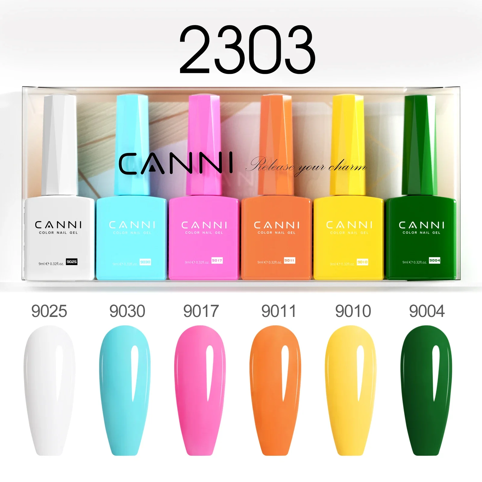 CANNI Venalisa Nail Gel Polish - Luxurious Winter Collection, Rich Color & Soft Texture, Hema-Free & Long-Lasting