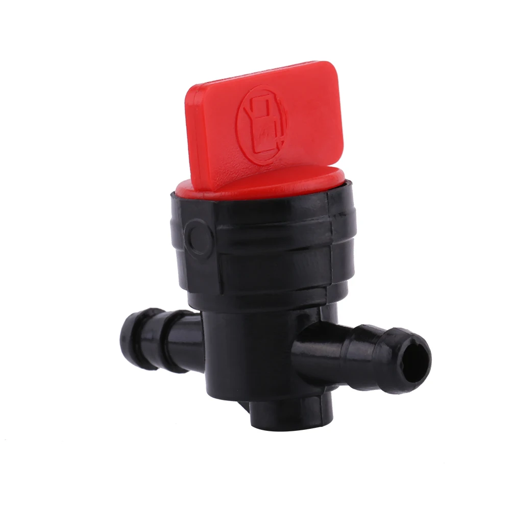 Universal Plastic 6mm Inline On/Off Fuel Tap Fit For 1/4 Pipe Hose