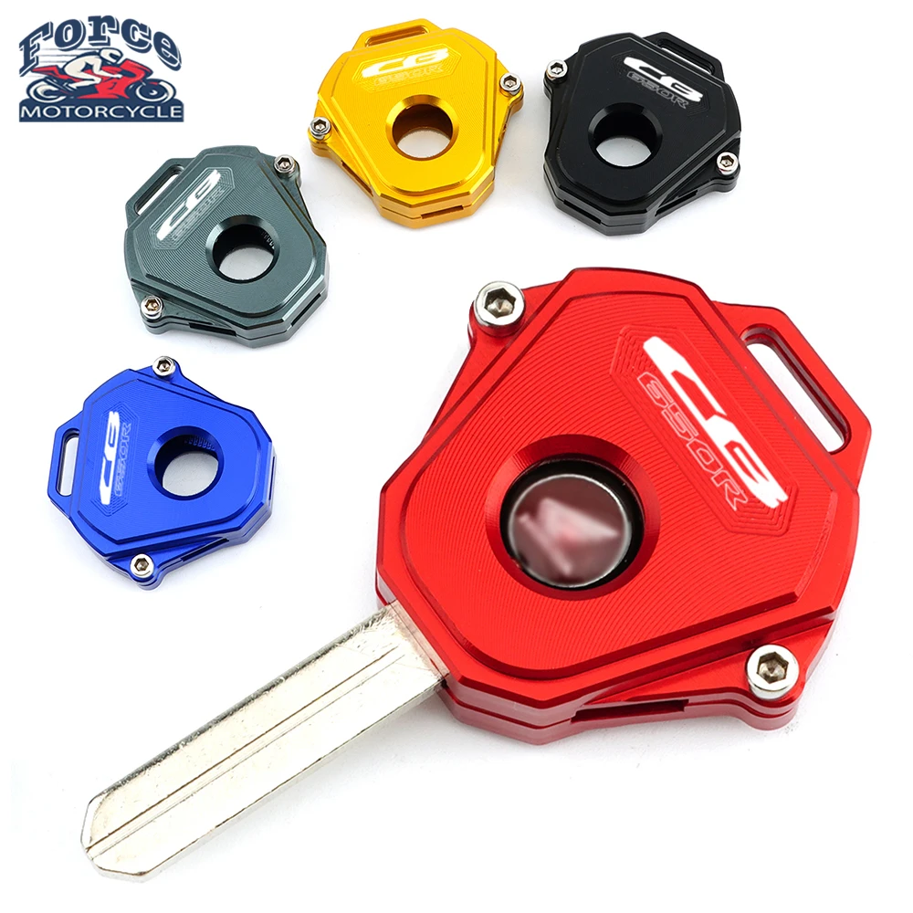 

Logo For Honda CB650R CB 650R 650 R Modified CNC Aluminum Key Cover Shell Case Protective Cap Motorcycle Accessories