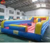 8x2.5m/10x3m Inflatable Gladiator Jousting Bungee Run 2 in 1 Combo Bungee & Joust Interactive Sport Game 3