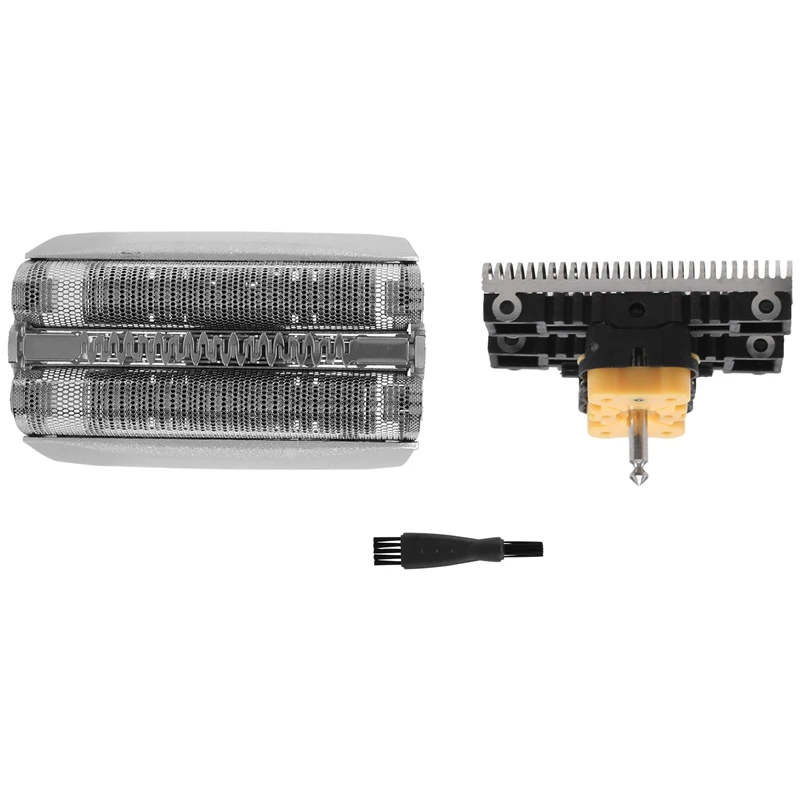 51S-Testina Di Ricambio Per Rasoio Braun Series 5 51S, Argento