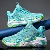 Spring Summer New High Top Men's Running Shoes Casual Sports Basketball Outdoor Shoes Cotton Fabric EVA Bottom Breathable