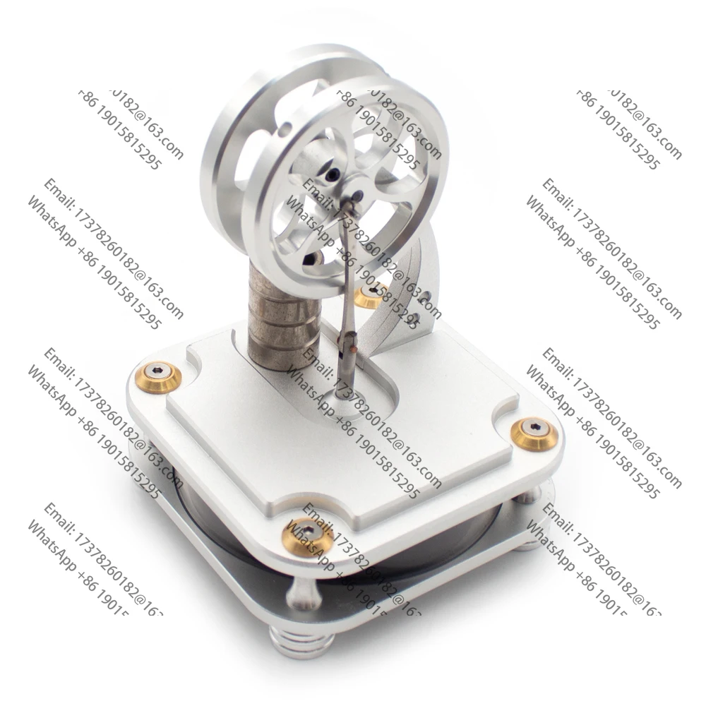 Modelo De Motor Stirling De Baja Temperatura Base De Acero I | Cuotas Sin Interés