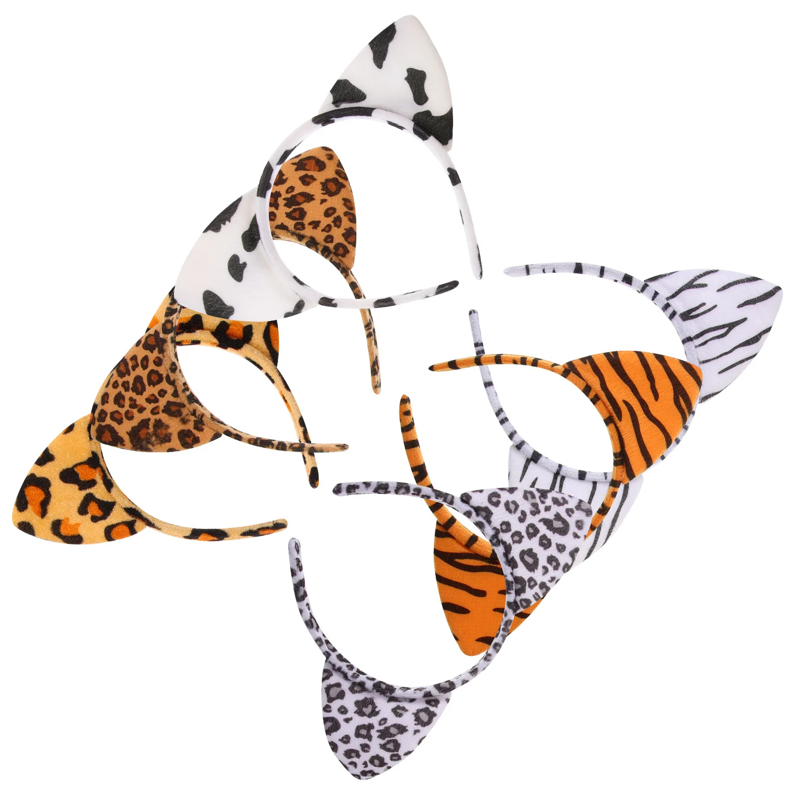 

Hair Accessories For Girls Plush Leopard Grain Hair Hair Accessory For Party Ball Costume Clothing Props