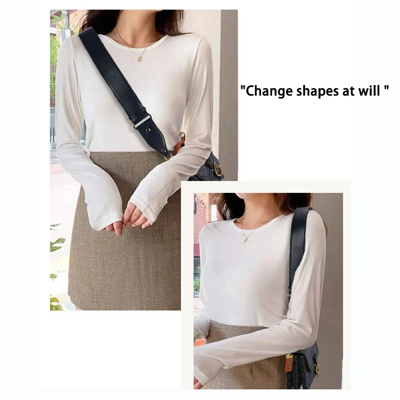 EverToner Leather For Women Handbag Adjustable Shoulder Strap Crossbody Bag Handbag Strap Replacement Bag Accessories
