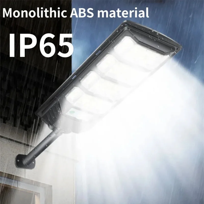 รูปสินค้า โคมไฟโซลาร์เซลล์ 4000W สว่างกลางแจ้ง มีเซ็นเซอร์ตรวจจับการเคลื่อนไหว