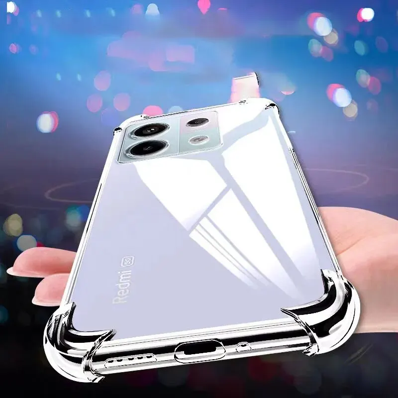 Ultra Clear Shockproof Case - 1.5MM Thick Protective Back Cover