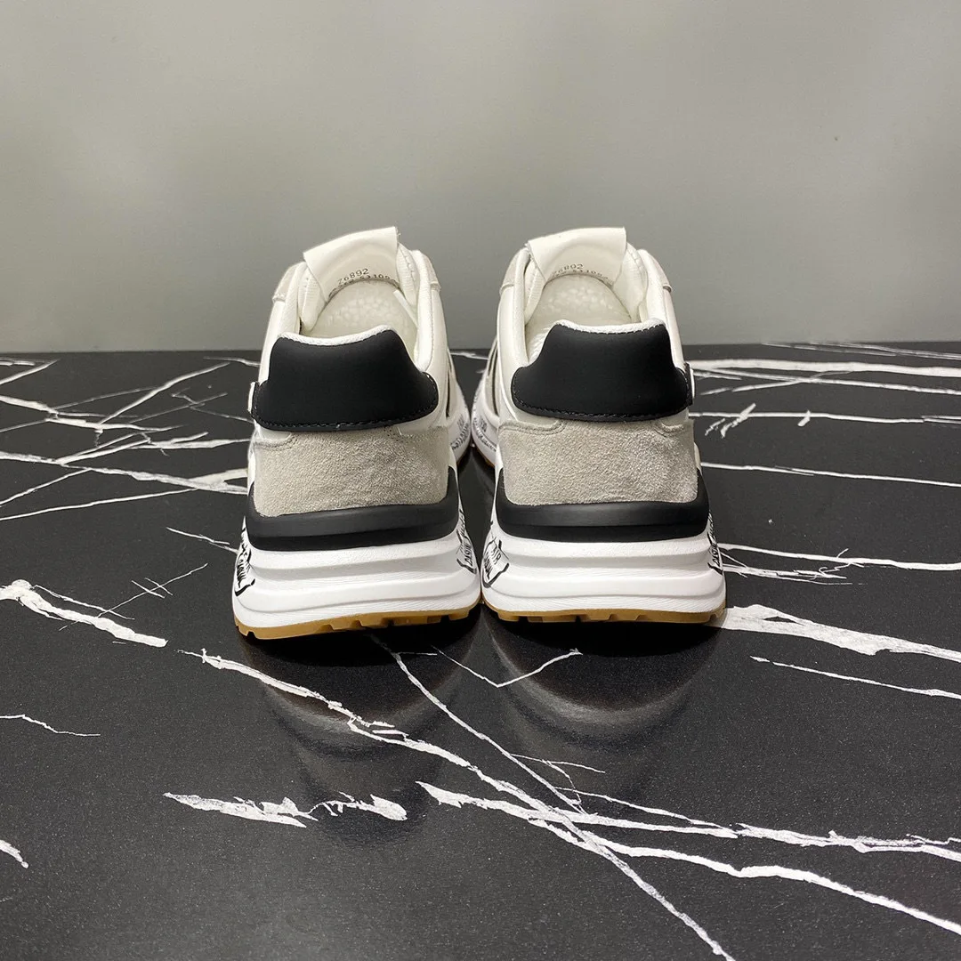 PREMIATA New First Cowhide Youth Casual Sneakers Fashion Color Block Men's Shoes for men sneakers 4