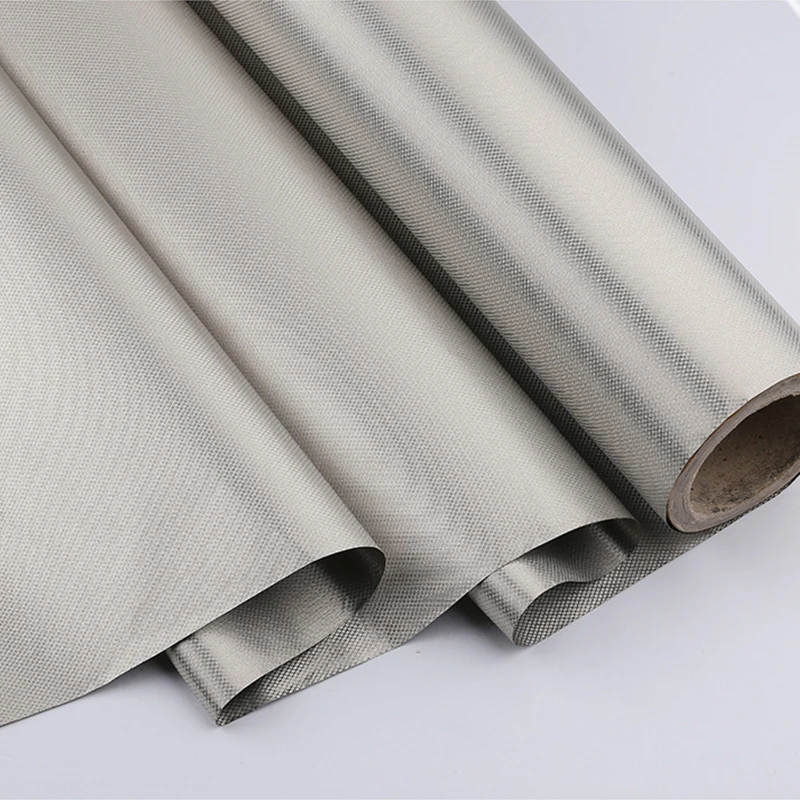 Enhanced Electromagnetic Shielding Fabric - Military Grade Protection for Radiowave, Microwave, and EMI/RFID Block