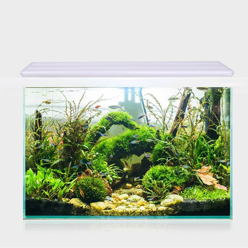 Slim LED Aquarium Lighting Plant Light Extensible Waterproof Clip Lamp  Dimmable Fish Tank Stand Akwarystyka Lamp Aquarium KC0118