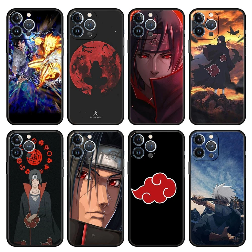 Naruto Itachi Skunk Case for Apple iPhone 11 7 13 Pro Max 12 XR X 6 12 Mini 5 6 Plus SE Phone Cover Shell Hot Original Bag iphone 12 mini cover case