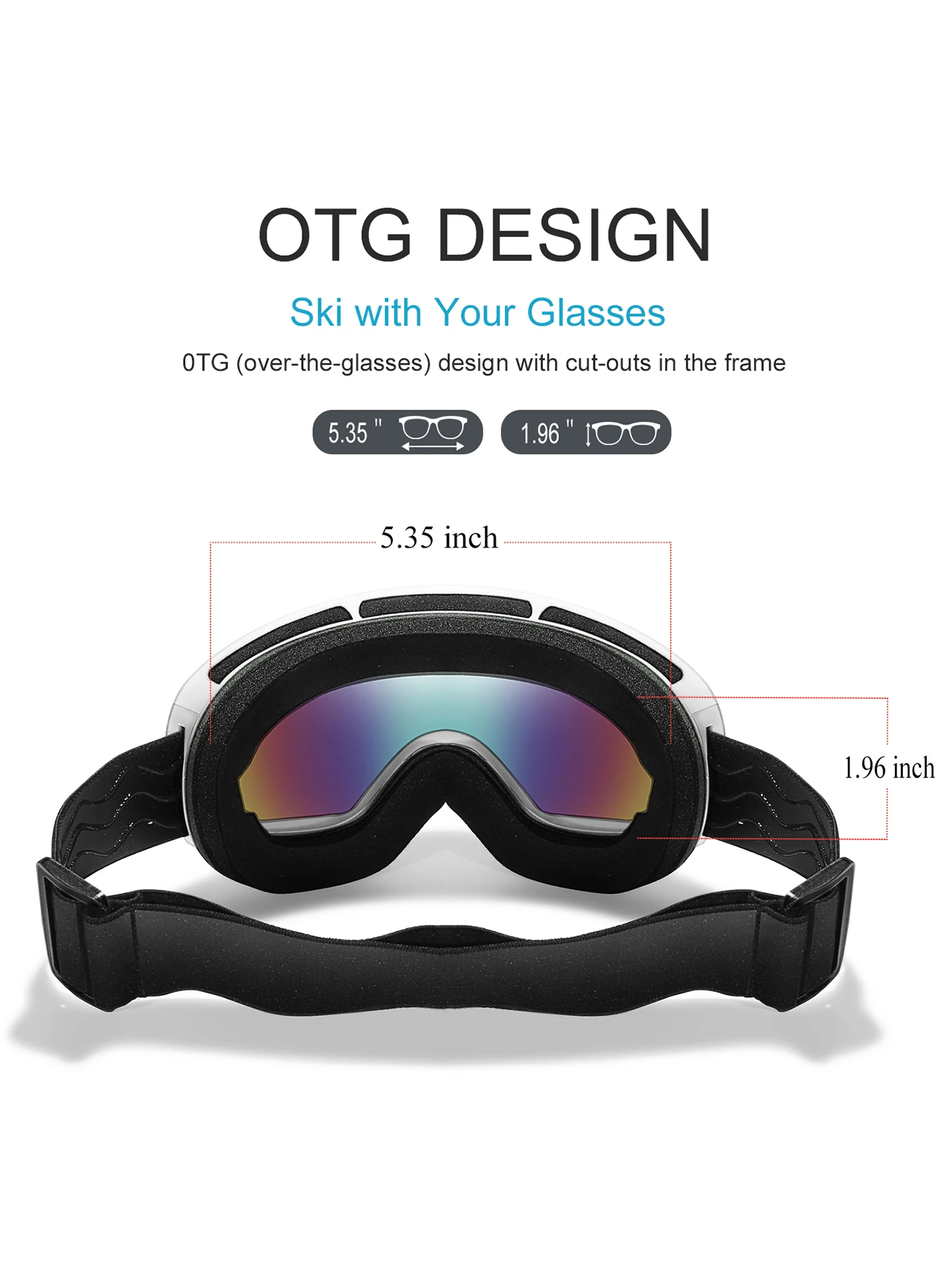 Classics Ski Goggles Double Layers Anti-fog Big Ski Glasses UV400 Skiing Mask Snowboard Men Women Winter Sports Snow Goggles 6