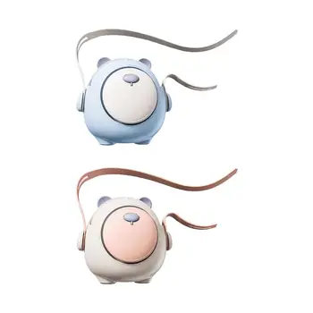 휴대용 목걸이 선풍기, 충전식 핸즈프리, 무소음, 3 가지 속도 조절 가능, 개인 선풍기, 여행용 목걸이 쿨링 팬