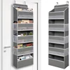 Fabric Over Door Hanging Organizer with Side Pockets Wall Mount Storage for Stuffed Animals - Efficient Door Storage Solution 1
