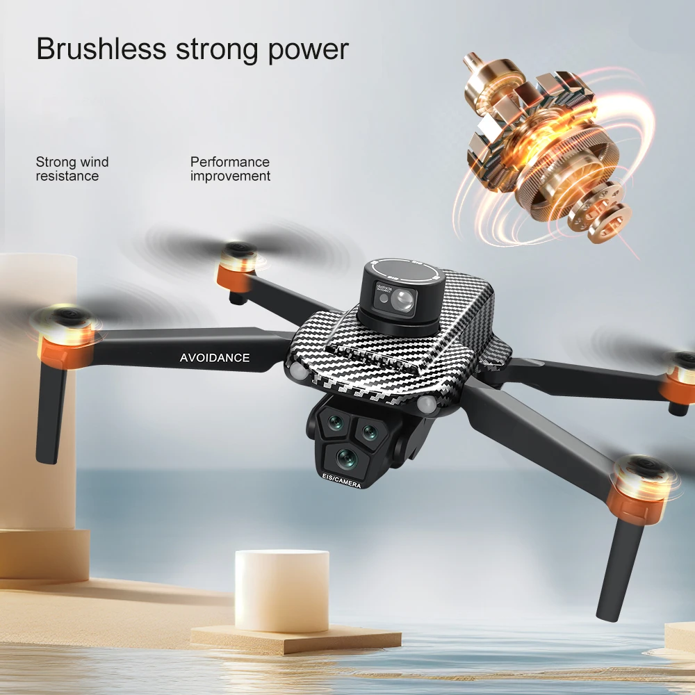 Drone U99/U33 MAX avec évitement obstacles laser/infrarouge, 8K HD, GPS