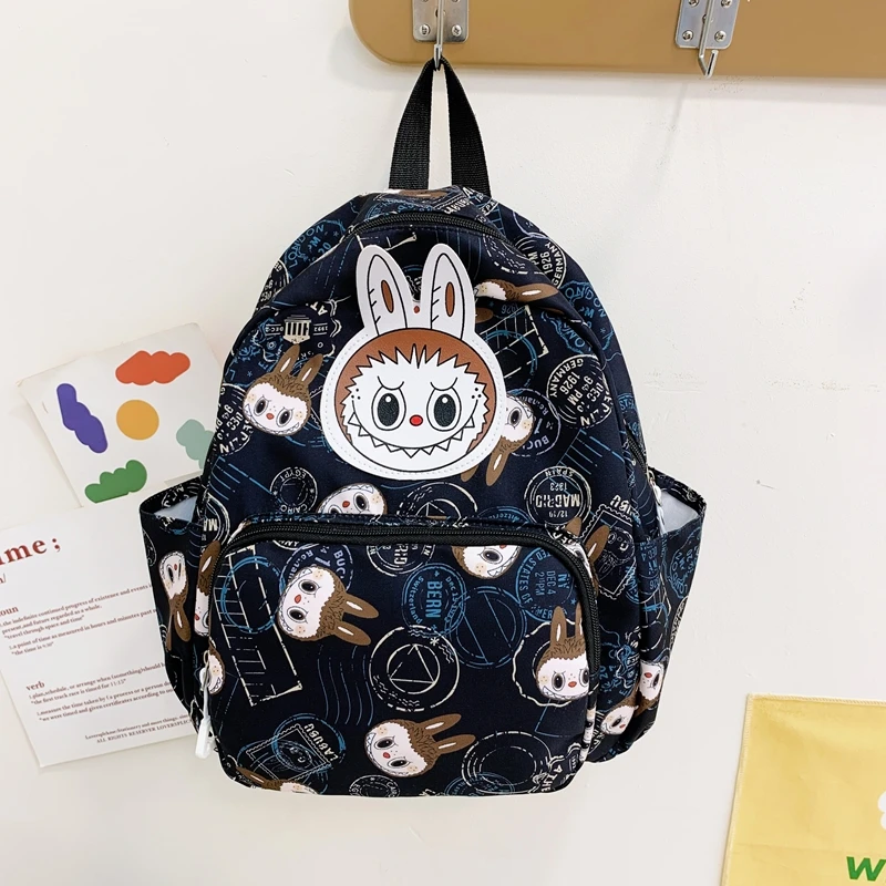 Labubu Lightweight Cartoon Anime Schoolbag – Durable, Water-Resistant Backpack for Travel & Daily Use 2