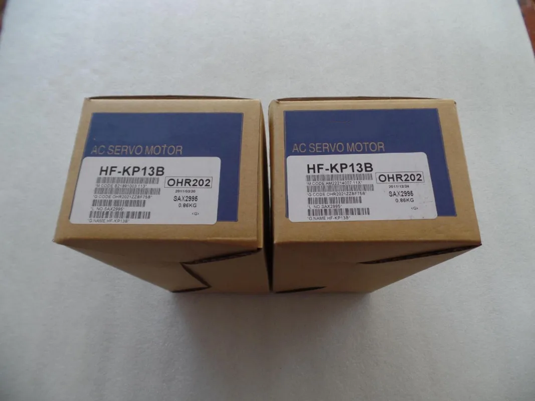 

NEW In Box AC Servo Motor HF-KP13B 3AC 106V 0.8A Output 100W