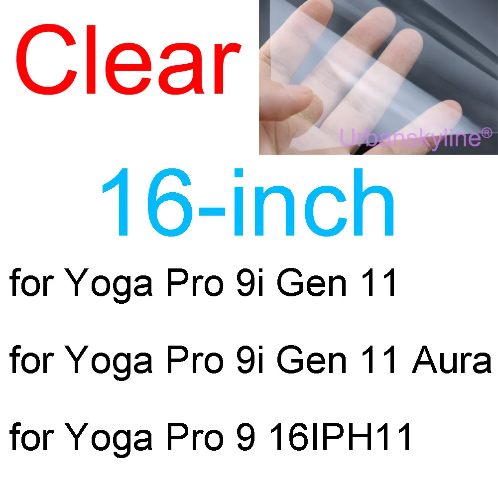 High-Definition Clear Matte Frosted Screen Protector Film