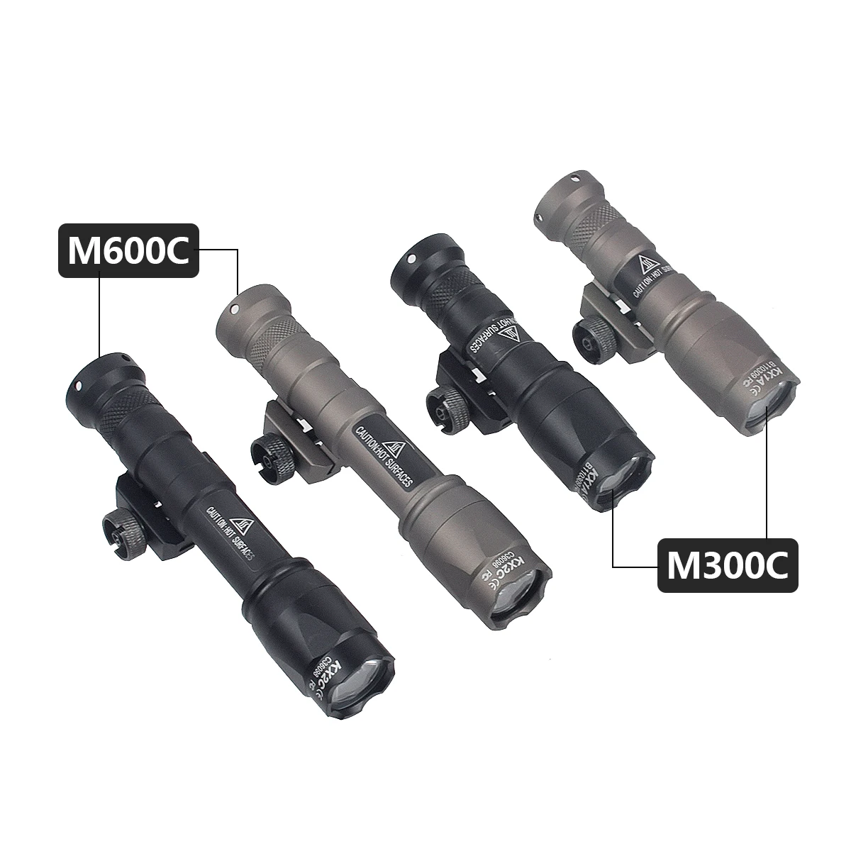 Weapon Light Pressure Pad Rifle Weapon Flashlight Momentary