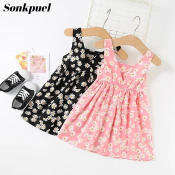 Baby Girls Flower Print Dress 1