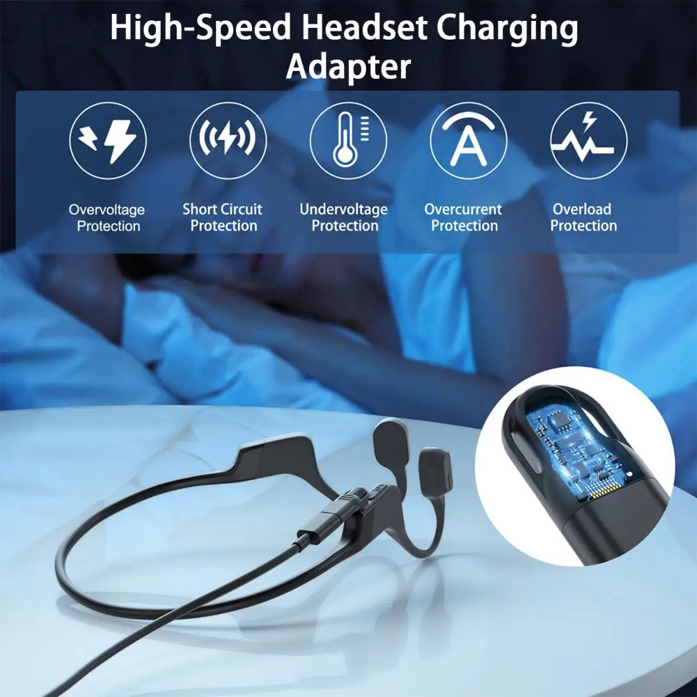 Адаптер для наушников типа C Магнитный преобразователь для наушников для после съемки OpenRun Pro S810/Mini S811/S803/аэропорт AS800/OpenComm ASC100