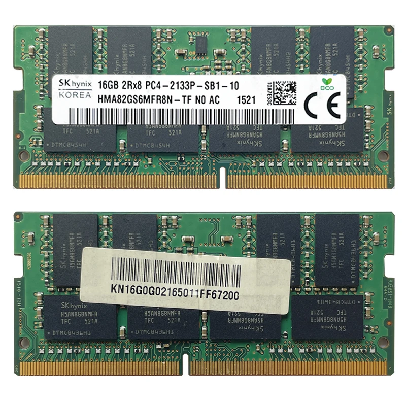 SK hynix ddr4 16GB 32GB 2133MHz RAM 2Rx8 PC4 - 2133P 1.2V Laptop