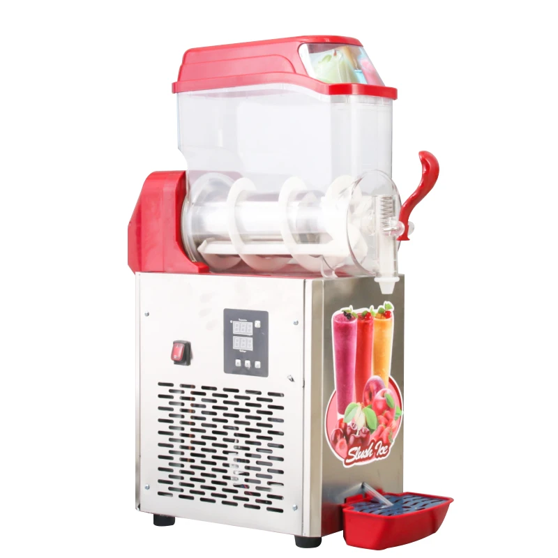 XEOLEO 12L Singel Tank Slushy Machine 600W Snow Melting Machine Commercial Juice Smoothie Slush Maker Machine 3