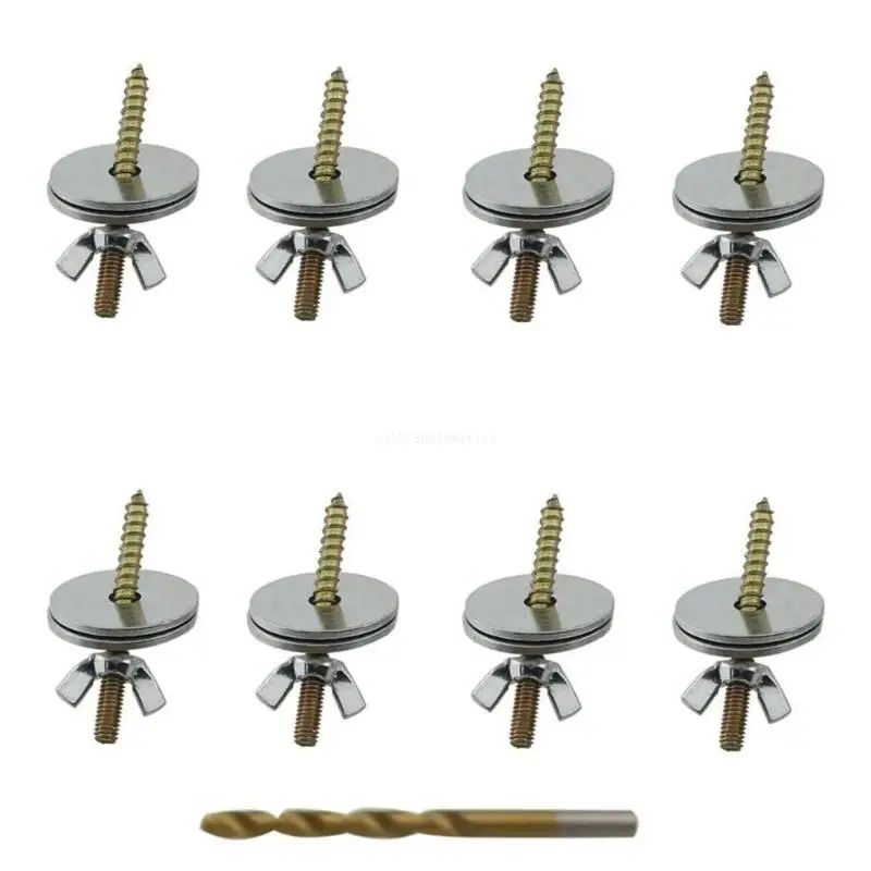 Birdcage Perch Part Screw Washer Set Parrots Standing Branch Install Kits Dropship