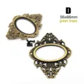 D56x66mm green brass