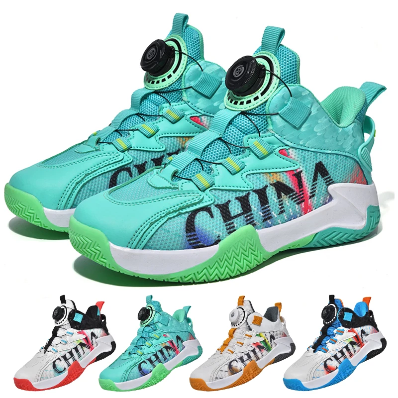 

Comfortable Fashion Youth Outdoor Sport Footwear Children's Boys' Girls' Shoes School Sports Training Basketball Shoes 30-40