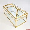 Tissue Box Nordic Creative Glass Gold Paper Box Living Room Household Waterproof Home Decor Luxury Simple Napkin Towel Box Paper 6