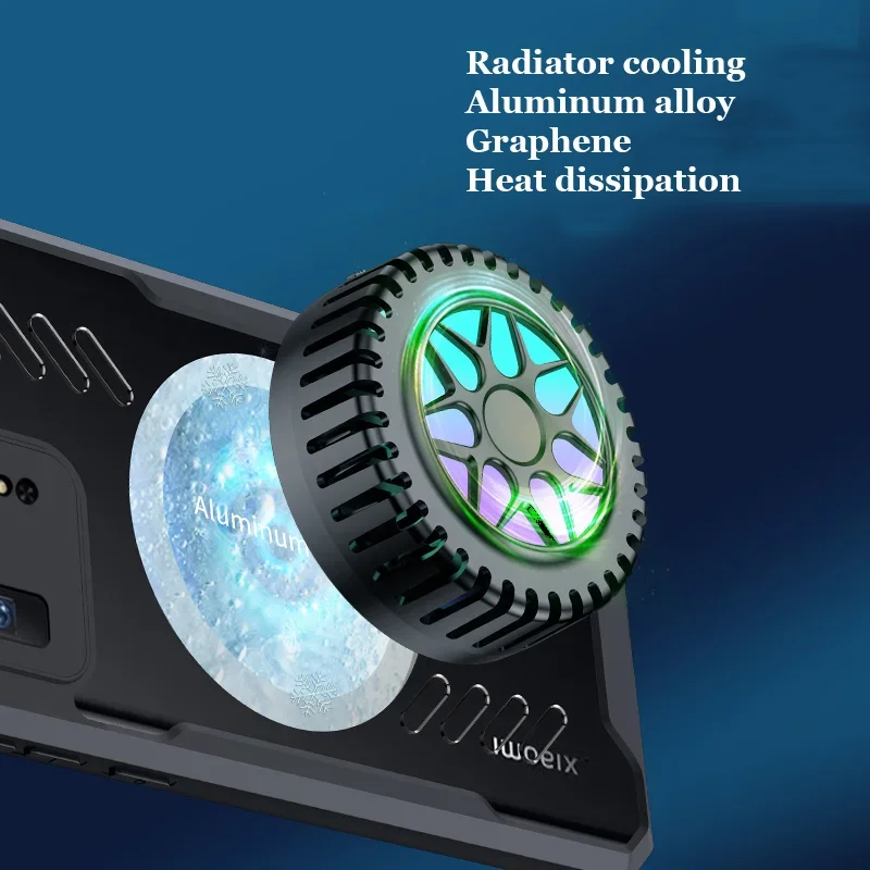 Graphene Heat Dissipation PC Case For Xiaomi Mix 4 Mix4 Breathable Cooling Transparent Anti-Drop Bumper Casing Shell_voghion.com