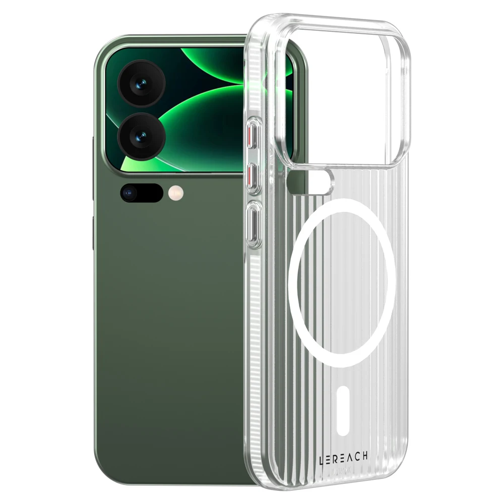 Lereach Magnetic Frosted Anti-Slip Slim Phone Case with Multi-Scene Protection