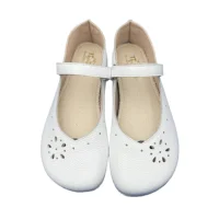 Tipsietoes 2025 Sprinng Autumn Barefoot Genuine Leather Ballerina Mary Jean Women With Flat Soft Sole Zero Drop Wider Toes Box - Image 4