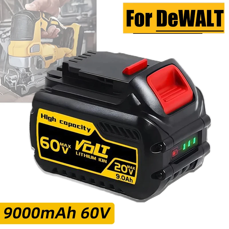 

Батарейка для шуруповерта Dewalt DCB606 DCB609 DCB205 DCB204 DCB206 DCB209, 9000 мАч, 20 В, 60 в