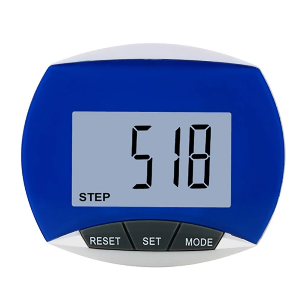 Advanced 3D Pedometer with LCD Display and Anti-Slip Portable Design for Walking and Outdoor Activities