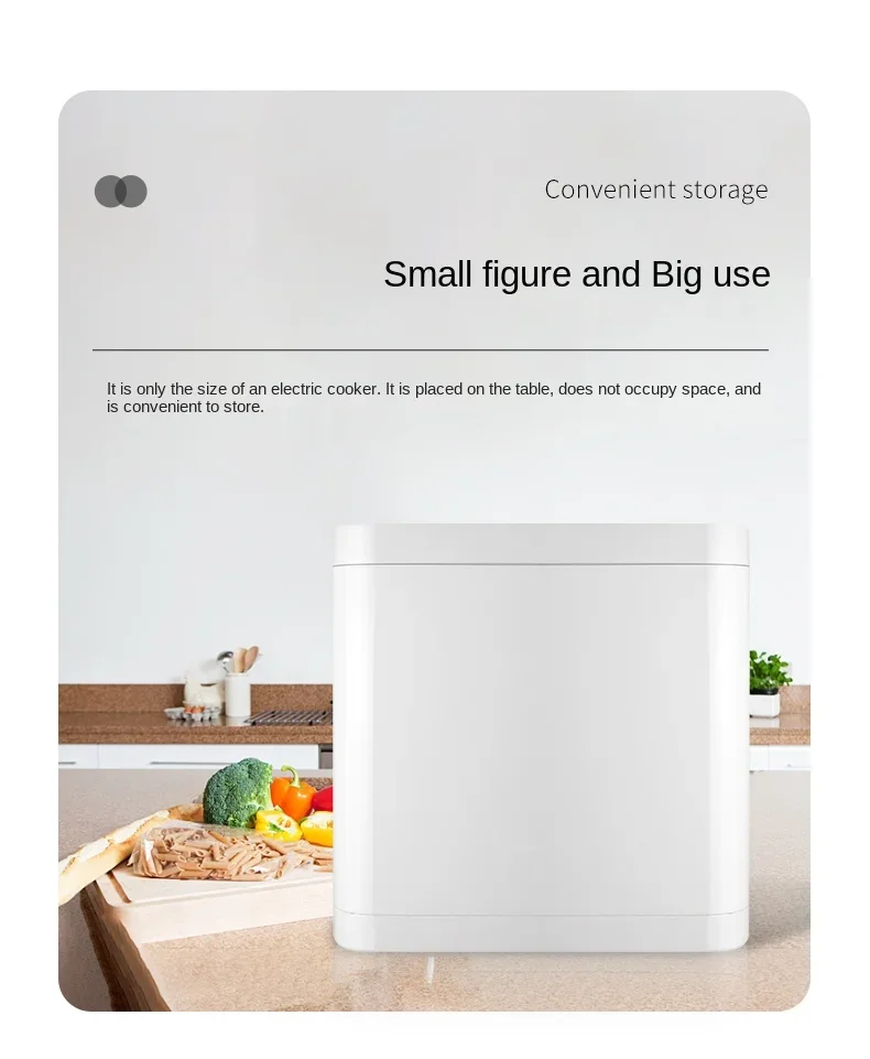 Garbage disposer kitchen waste disposer composter organic fertilizer household smart silent no odor no installation required 18 Garbage disposer kitchen waste disposer composter organic fertilizer household smart silent no odor no installation required 11