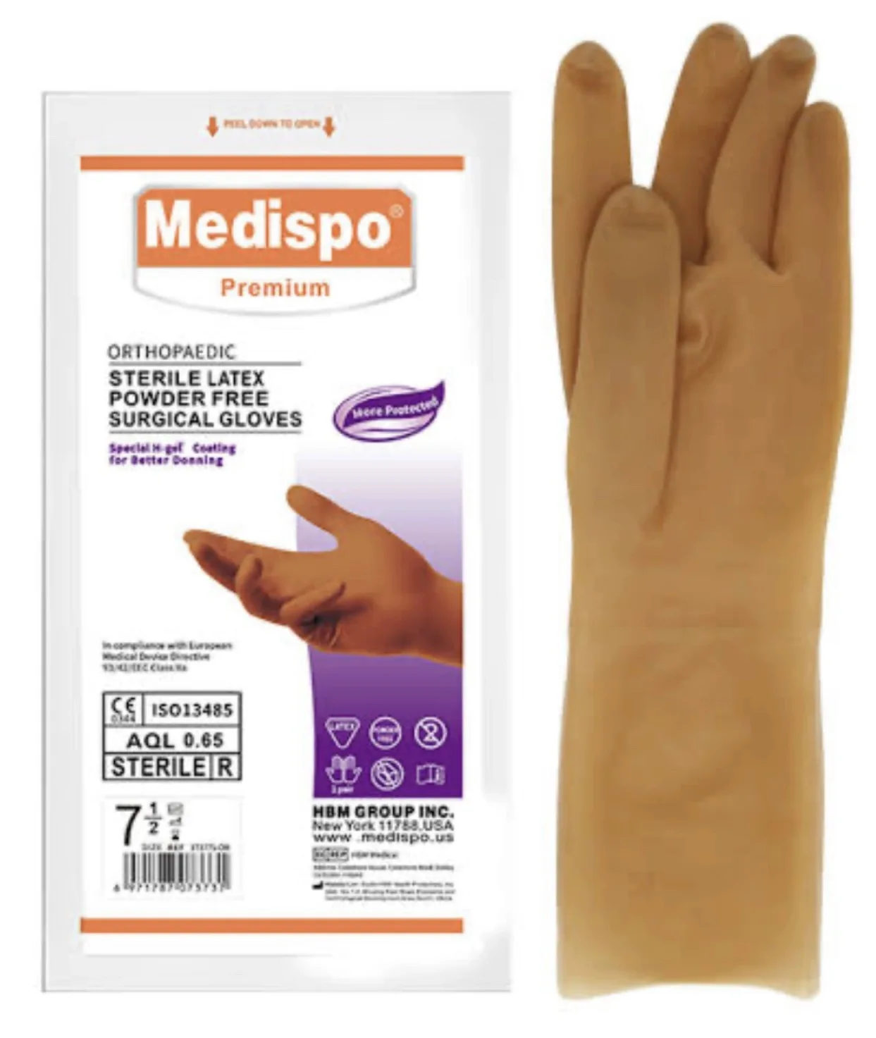 Powder Free Gloves For Orthopedic Work 1pair