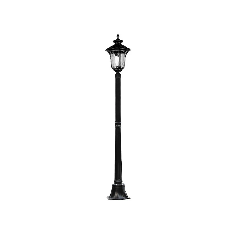 (≈ 1.8M) Outdoor Lawn Lamp European Waterproof Garden Lawn Lamp Outdoor Led Garden Villa Single Aisle High Pole Street Lamp