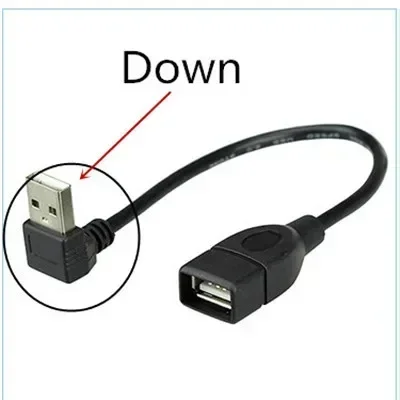 Bolwins I05C Cavo di estensione USB 3.0 per cruscotto – 2 x USB 3.0 maschio verso femmina