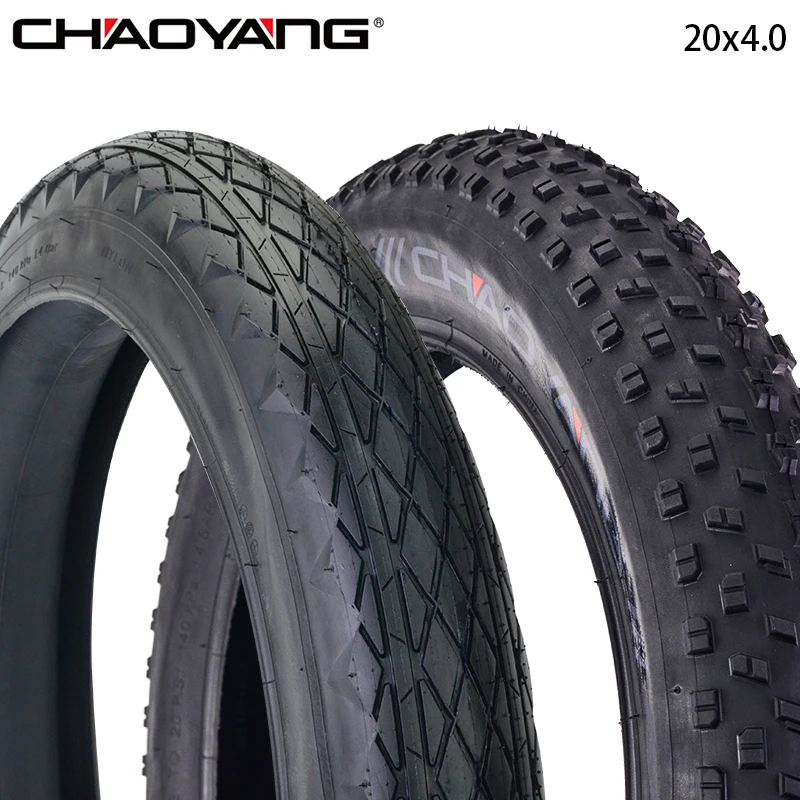 

CHAOYANG 20x4.0 Bike Fat Tire Snowmobile Front Wheel Beach MTB Bicycle Fat Tyre 30TPI 20PSI Outdoor Holiday Cycling Parts