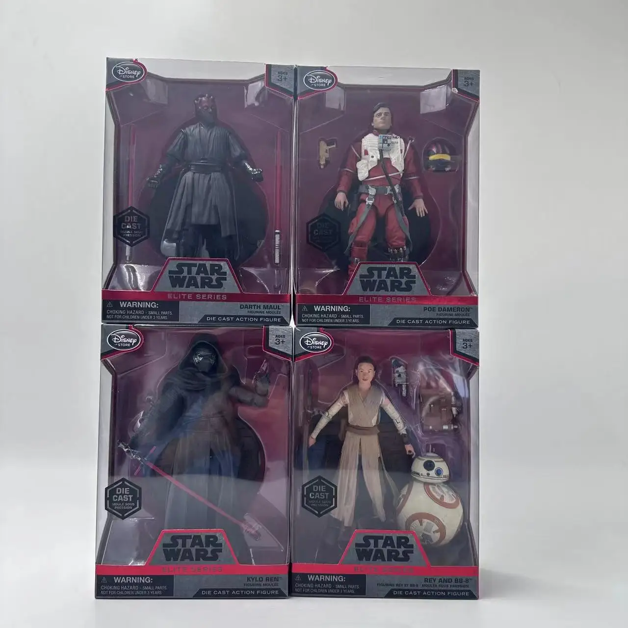 

Звездные войны Poe Dameron Rey BB-8 Darth Maul Kylo Ren Суставы подвижные экшн-фигурки модели игрушки 15 см