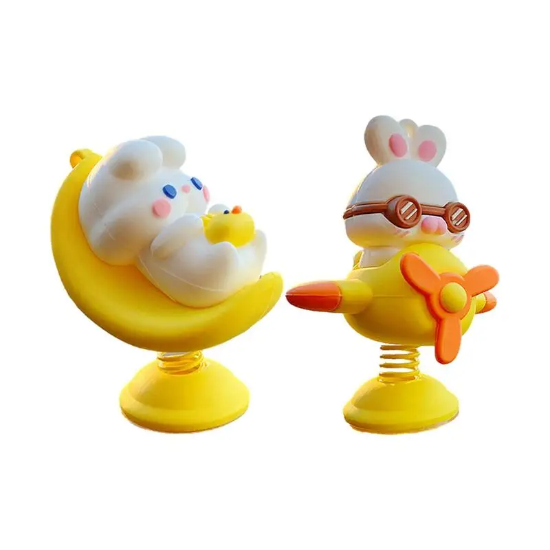 

Funny Car Styling Shaking Head Car Dashboard Ornament shaking Rabbit Car Dashboard Decorations Car interior Decoration gifts